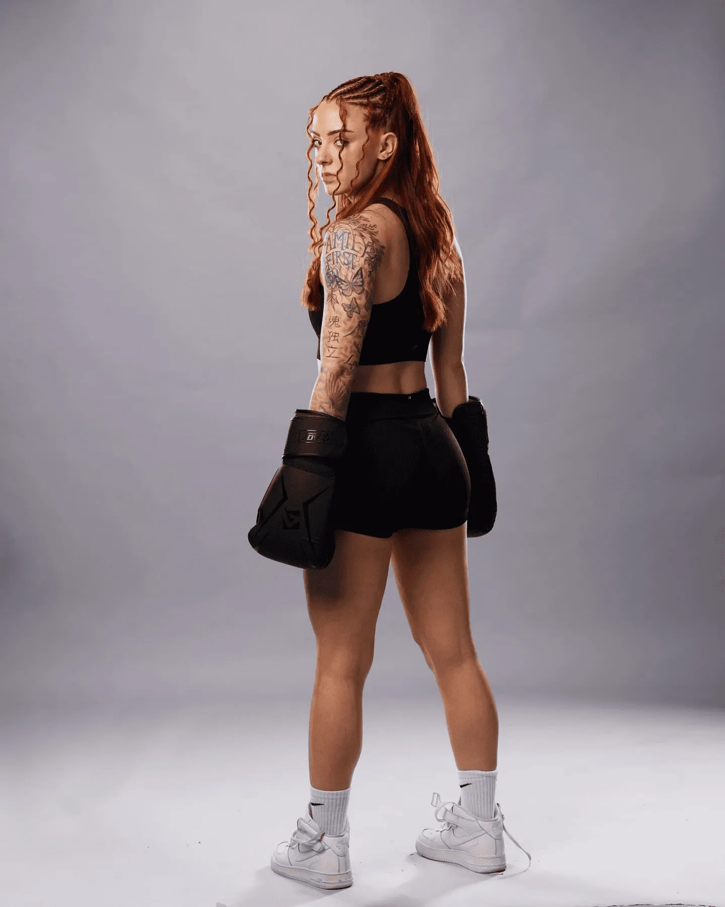 Studio portrait look