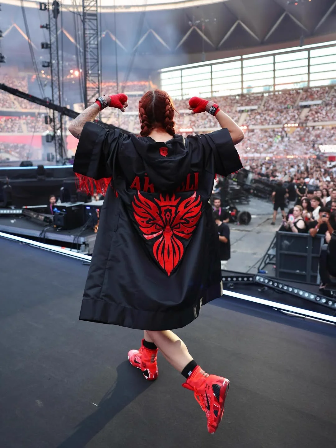 Walkout to the ring