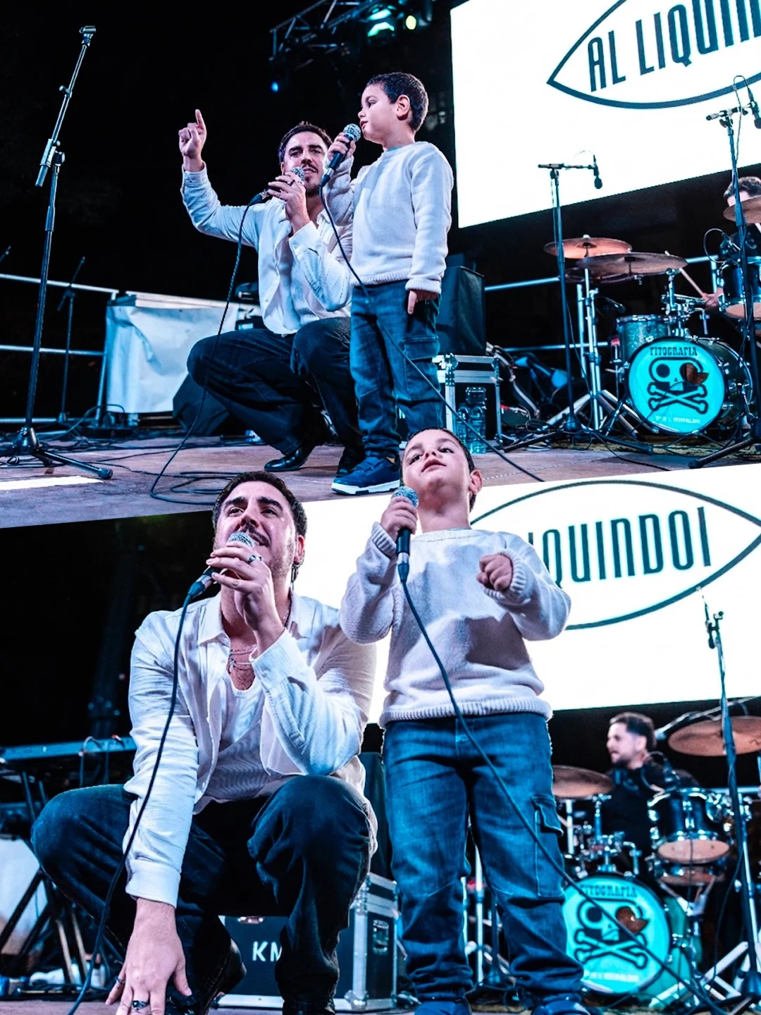 Sharing the stage