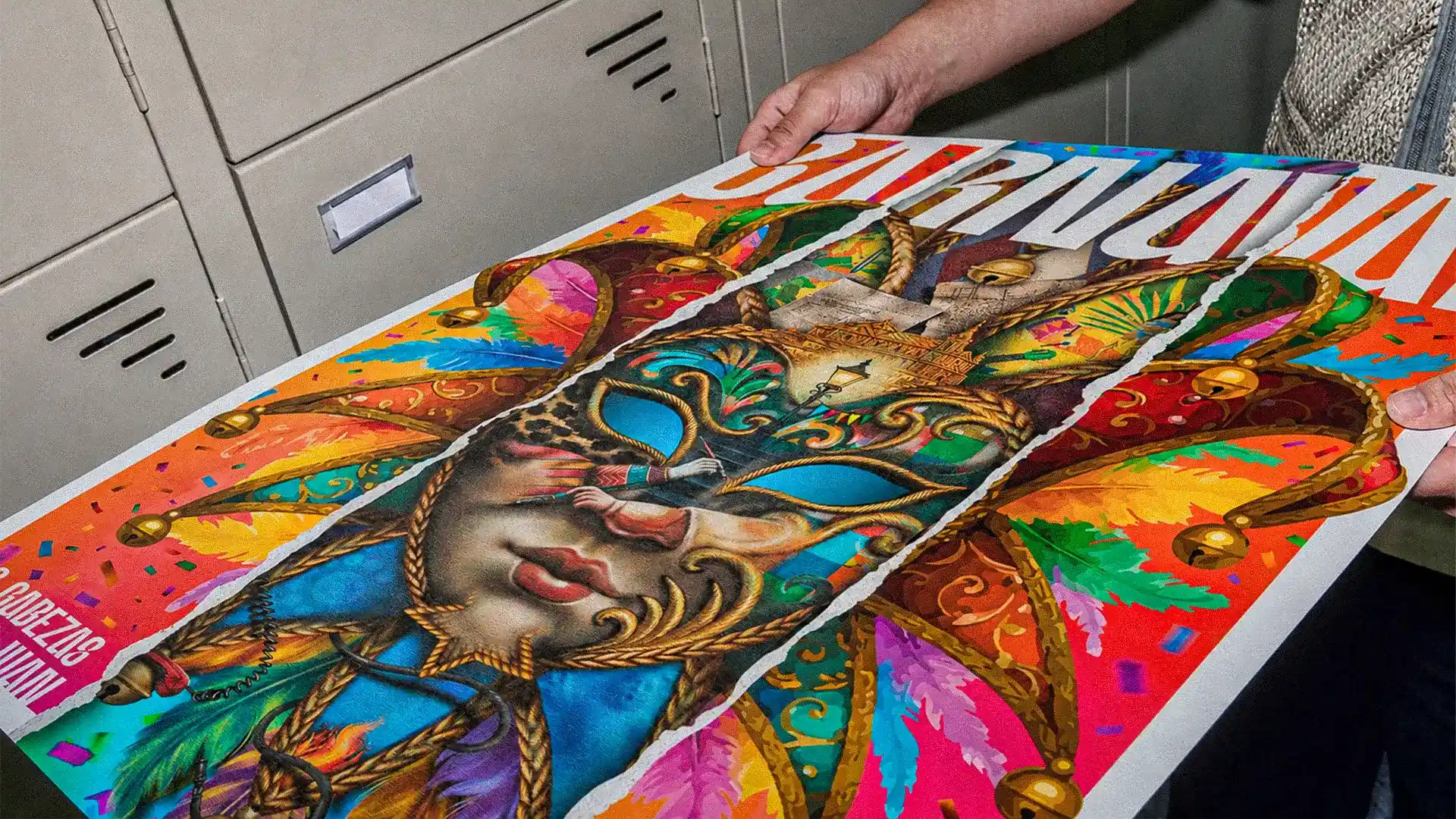 Mockup of the Carnival Legacies Poster